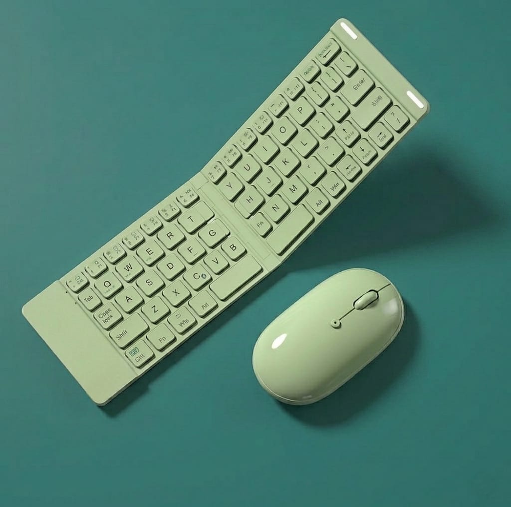 Vista Orion Folding Wireless Keyboard And Mouse Set