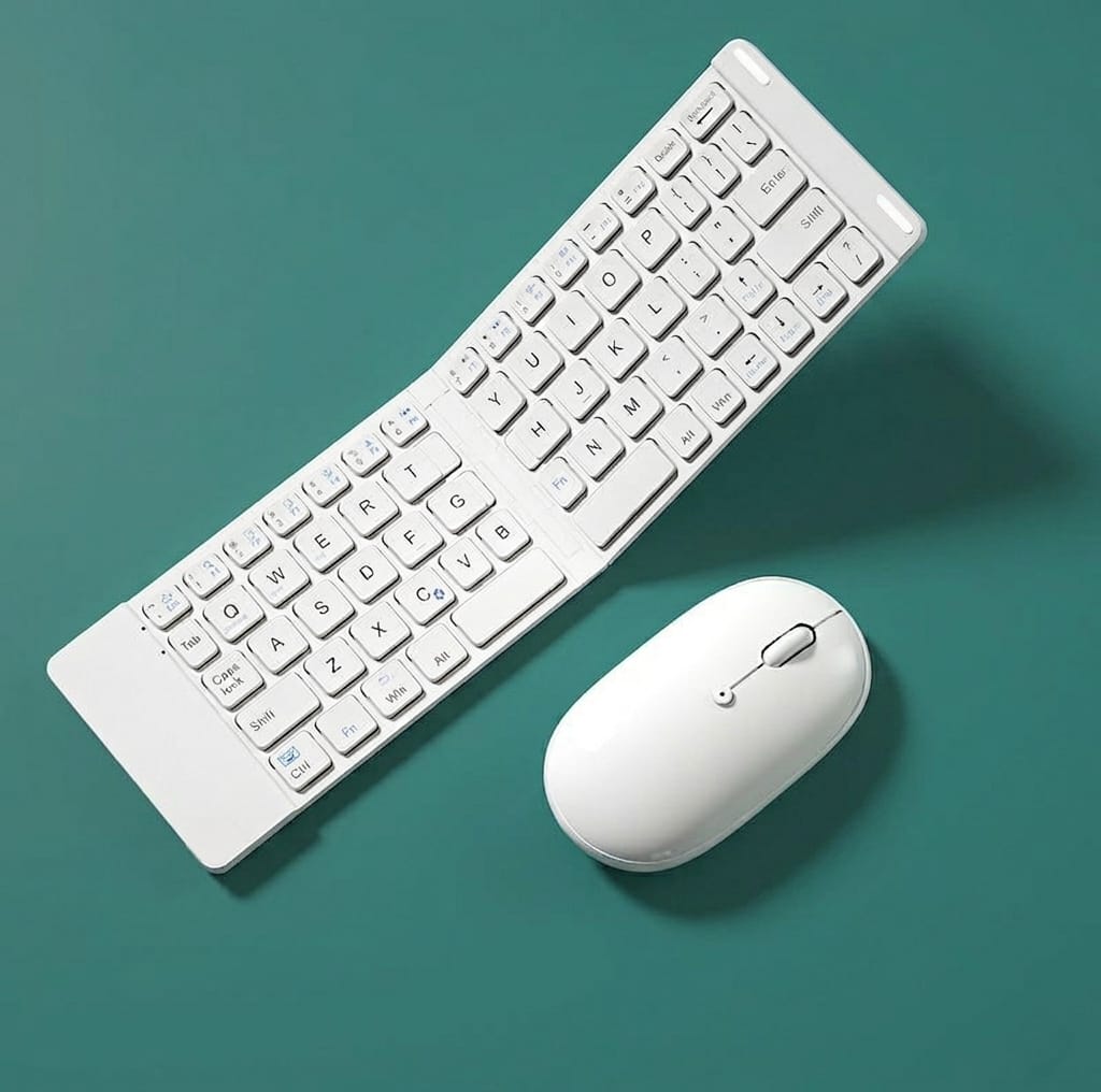 Vista Orion Folding Wireless Keyboard And Mouse Set